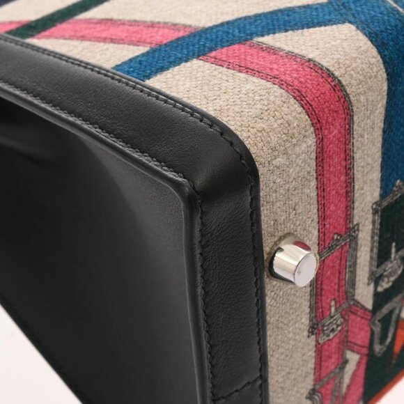 HERMES Kelly 32 Outside stitching Cavalcadour beige bag 800000136675000 - Picture 6 of 10